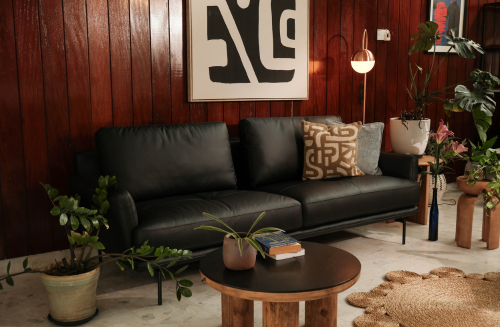 Designed to create personal space for lounging and relaxation